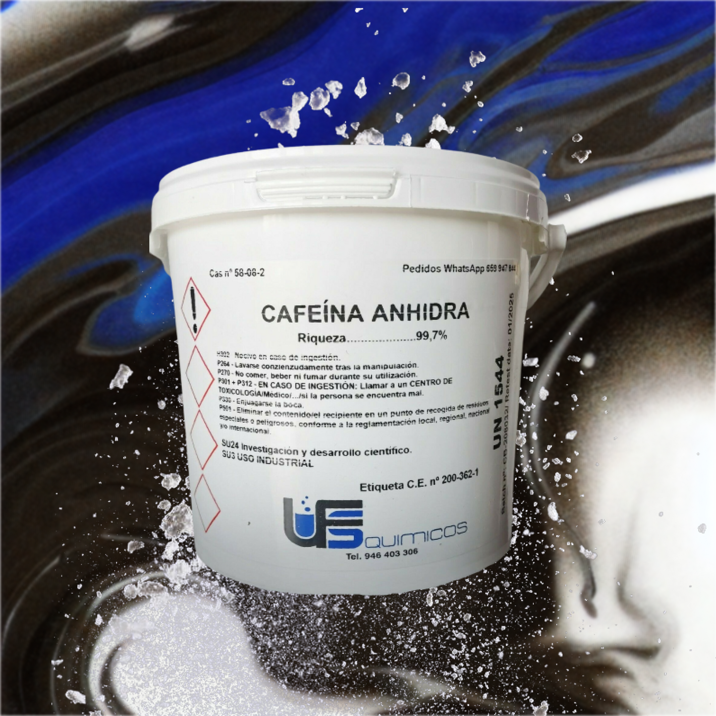 CAFEÍNA ANHIDRA SINTÉTICA